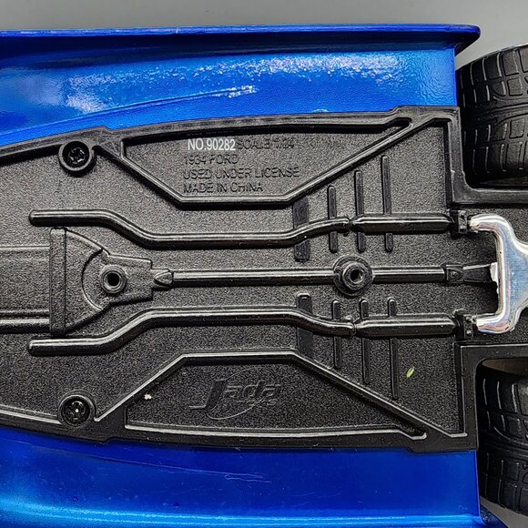 Jada 1934 Ford Diecast Model Car 1:24 Blue Custom Hot Rod Collectible - Picture 14 of 14